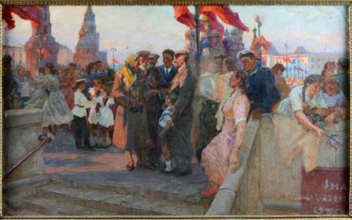 Шмелев П.П. "Москва Праздничная", 1957