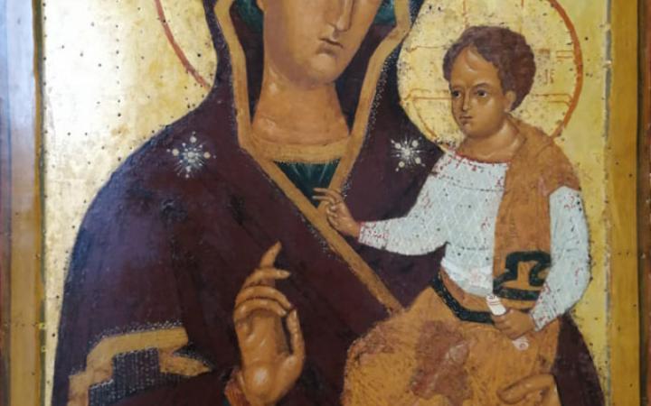 Богородица Седмиезерная после реставрации